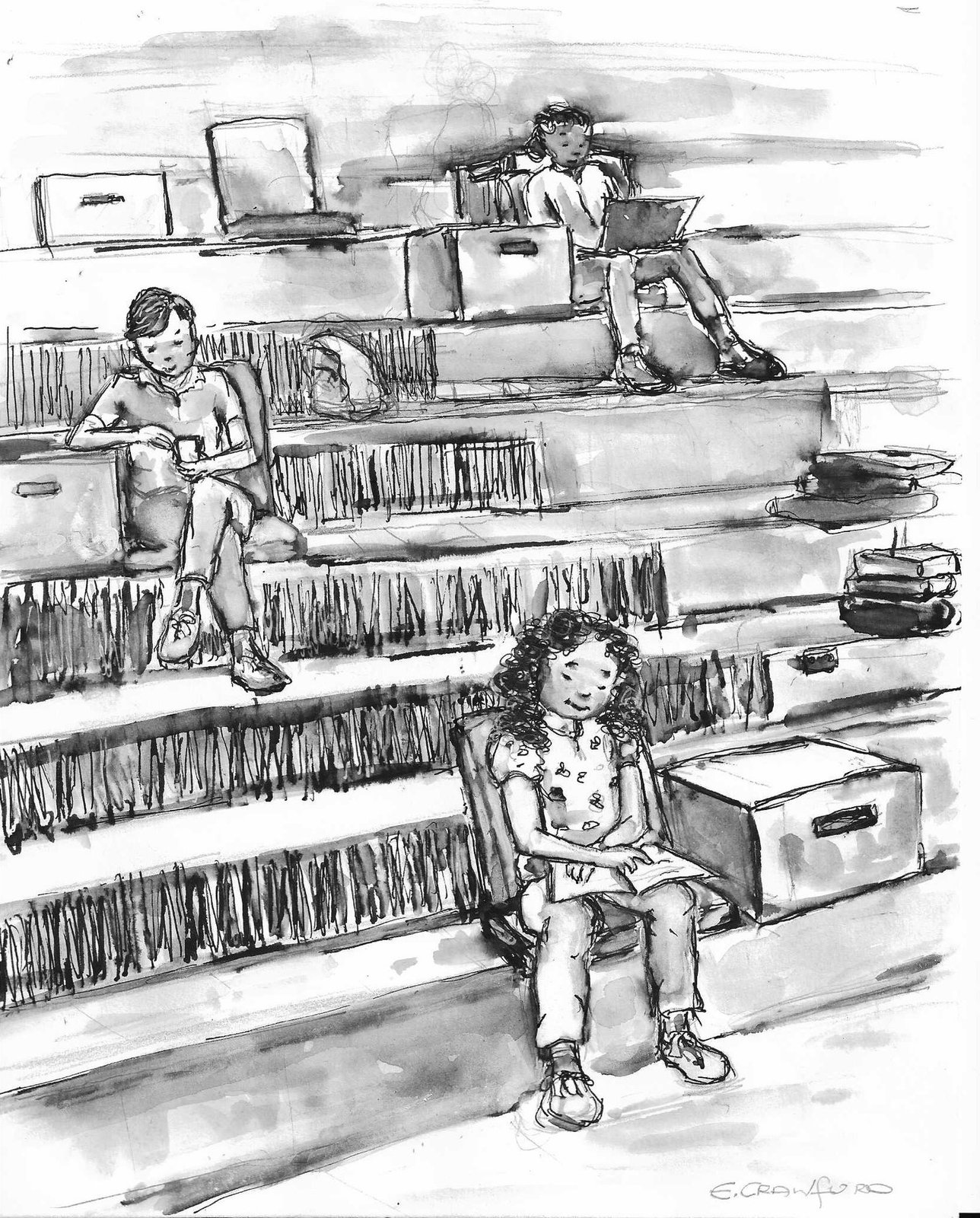 Girl Reading, LocHal