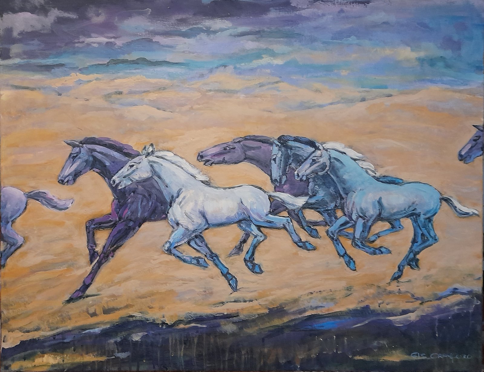 Horses at Gallop